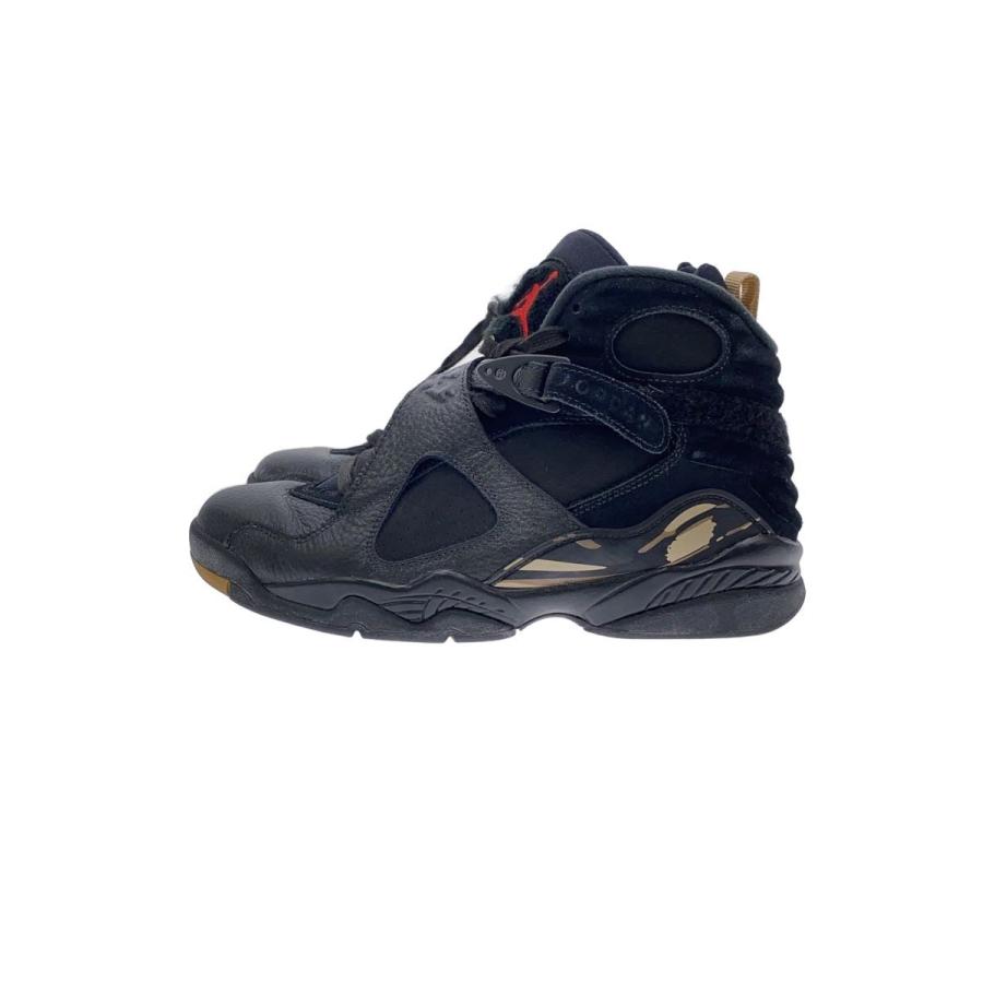 NIKE◇AIR JORDAN 8 RETRO OVO/エアジョーダンレトロ/ブラック/AA1239