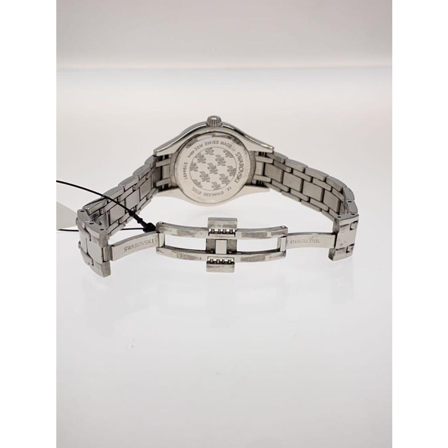 Swarovski◇クォーツ腕時計/アナログ/ステンレス/NVY/SLV/5194491