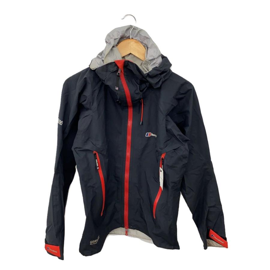 berghaus◇マウンテンパーカ/XS/ゴアテックス/BLK/無地/Mount Asgard 