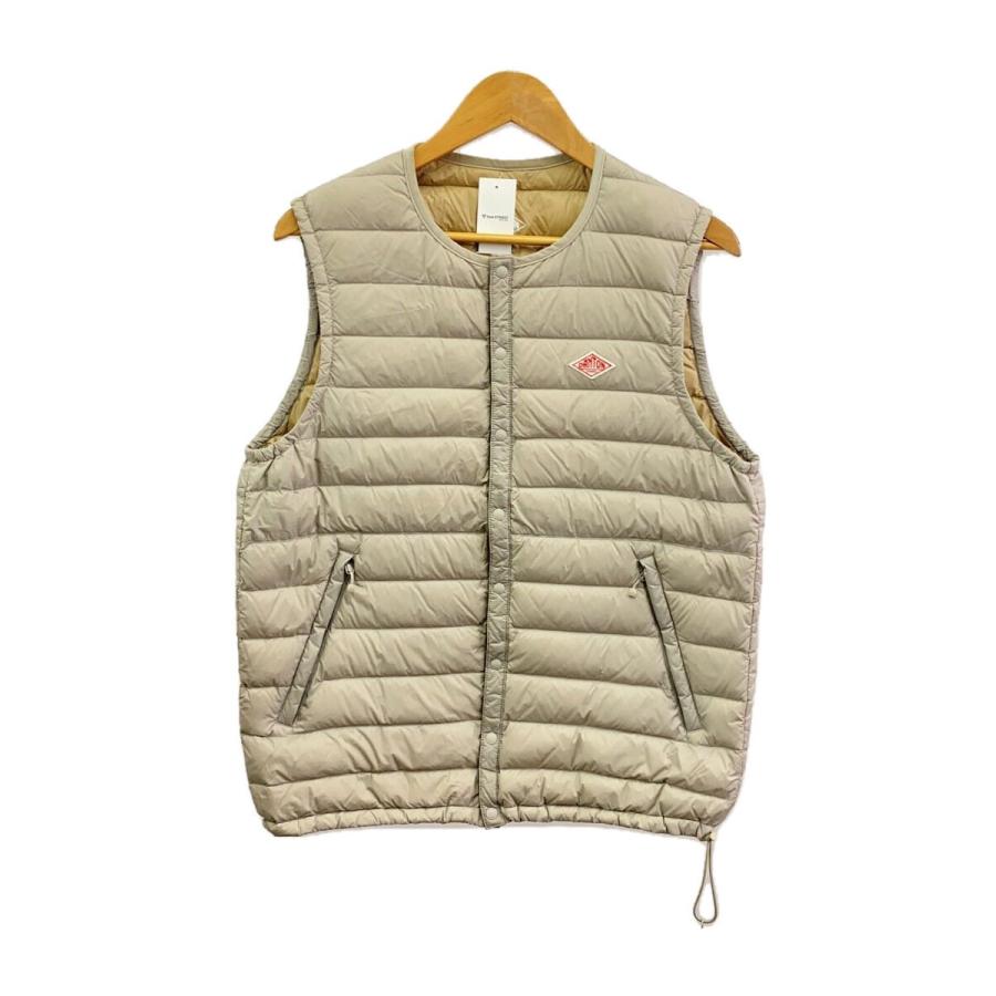 【美品】DANTON ナイロンダウンベスト グレー サイズ42 JD-8752 美品】DANTON ナイロンダウンベスト グレー サイズ42 JD-8752 DANTON