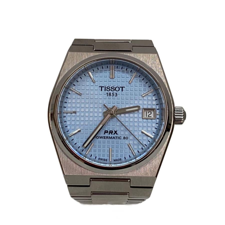 TISSOT◇未使用品/PRX POWERMATIC80/自動巻き/T137.407.11.351.00 