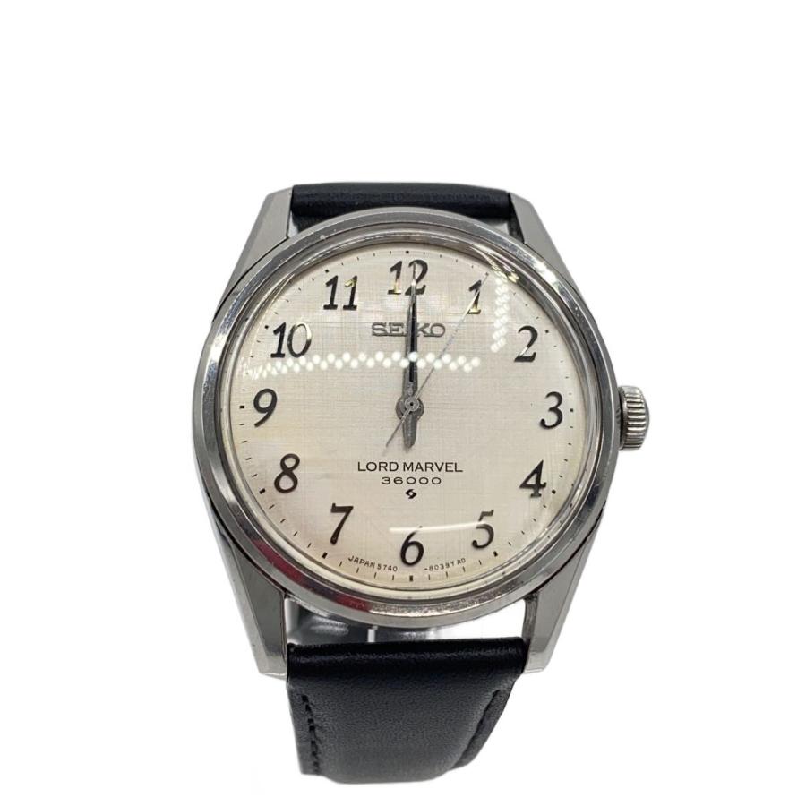 SEIKO◇LORD MARVEL 36000/5740-8000/アラビアインデックス/絹目文字盤