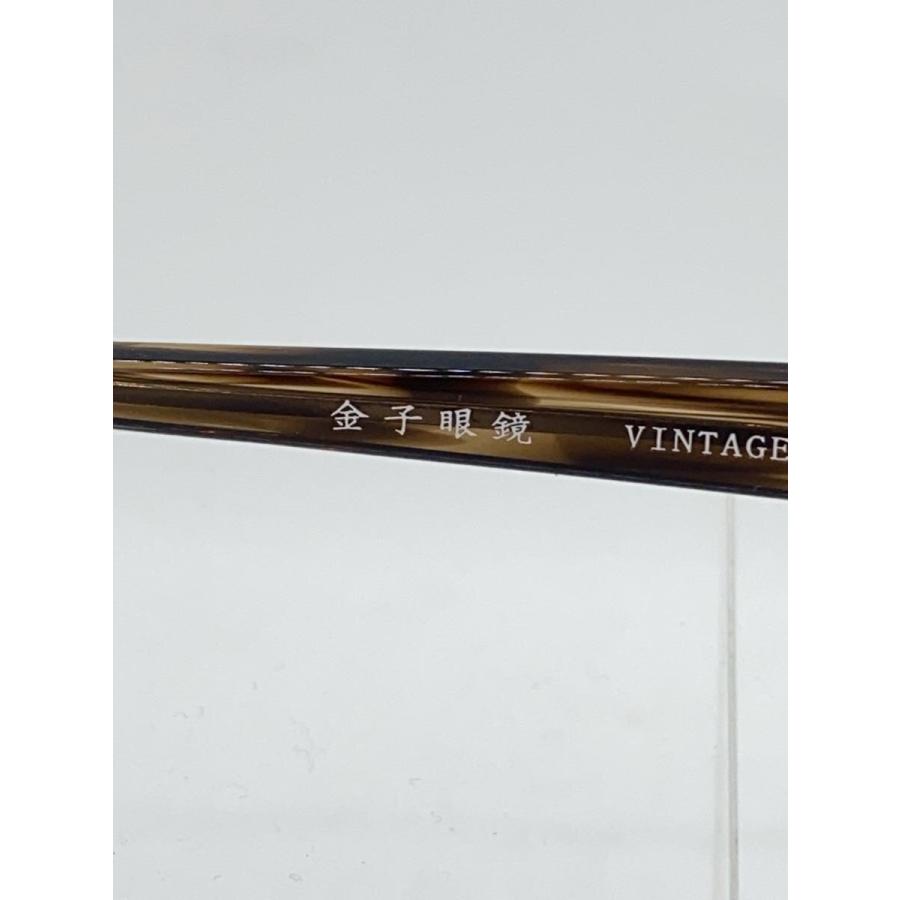 金子眼鏡◇メガネ/ティアドロップ/CLR/メンズ/vintage/KV-166