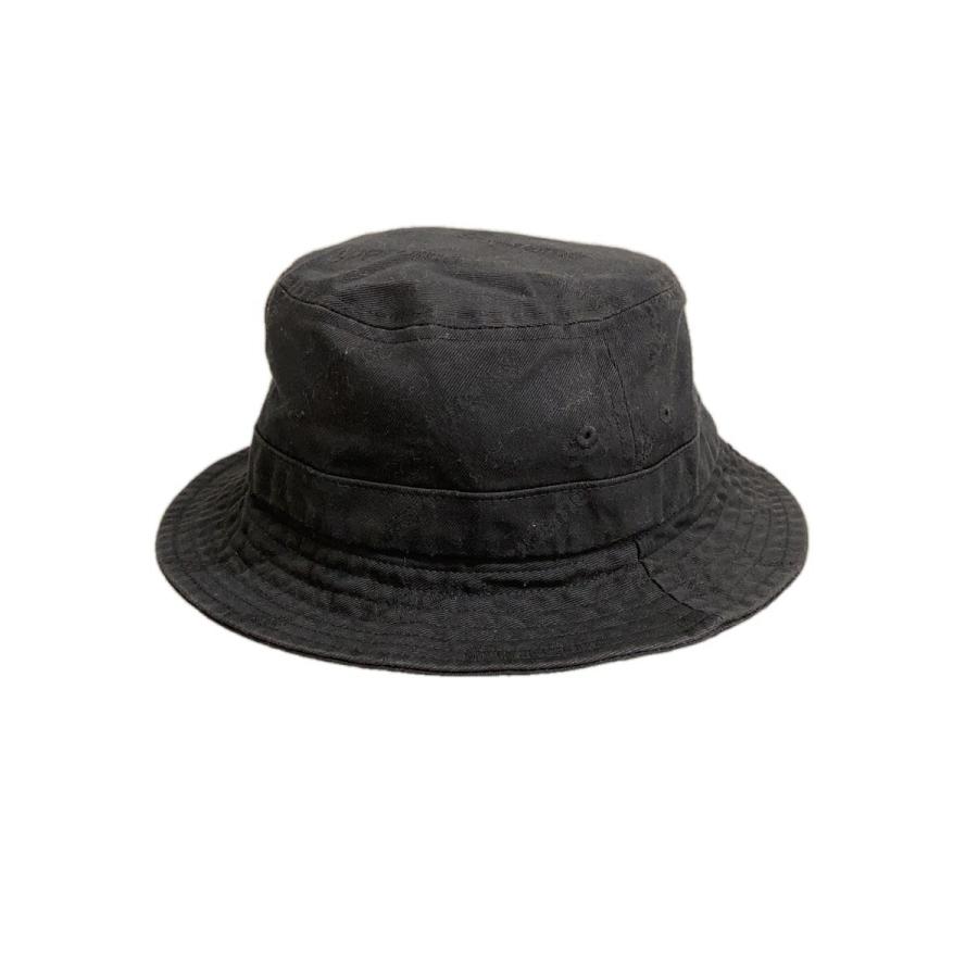 U*〜様 Supreme バケットハット ブラック M/Lサイズ Supreme◇バケットハット/SMALL MIDIUM/コットン/BLK/無地/メンズ