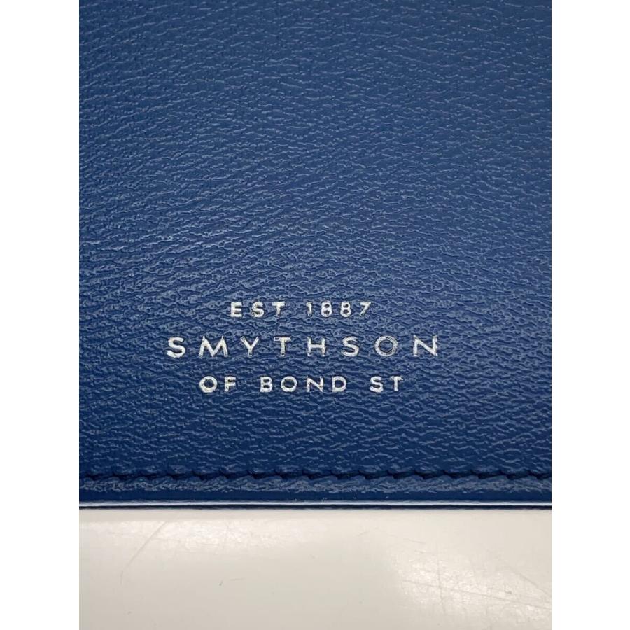 SMYTHSON◇2つ折り財布/--/BLU/レディース : セカンドストリートYahoo