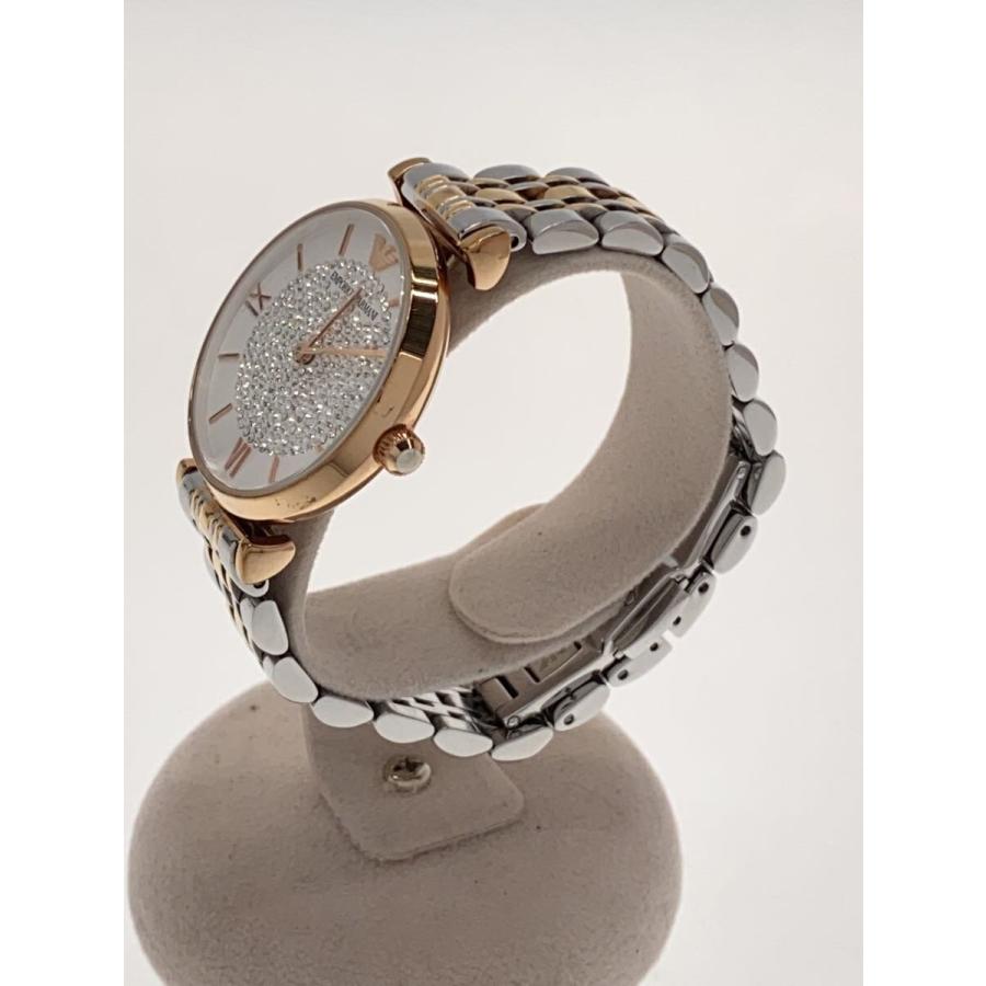 EMPORIO ARMANI◇腕時計/アナログ/ステンレス/GLD/SLV/AR1926