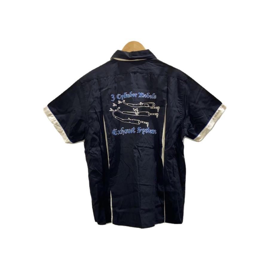 Dry Bones◆ボーリングシャツ/L/レーヨン/BLK/DS-1373｜ssol-shopping｜02