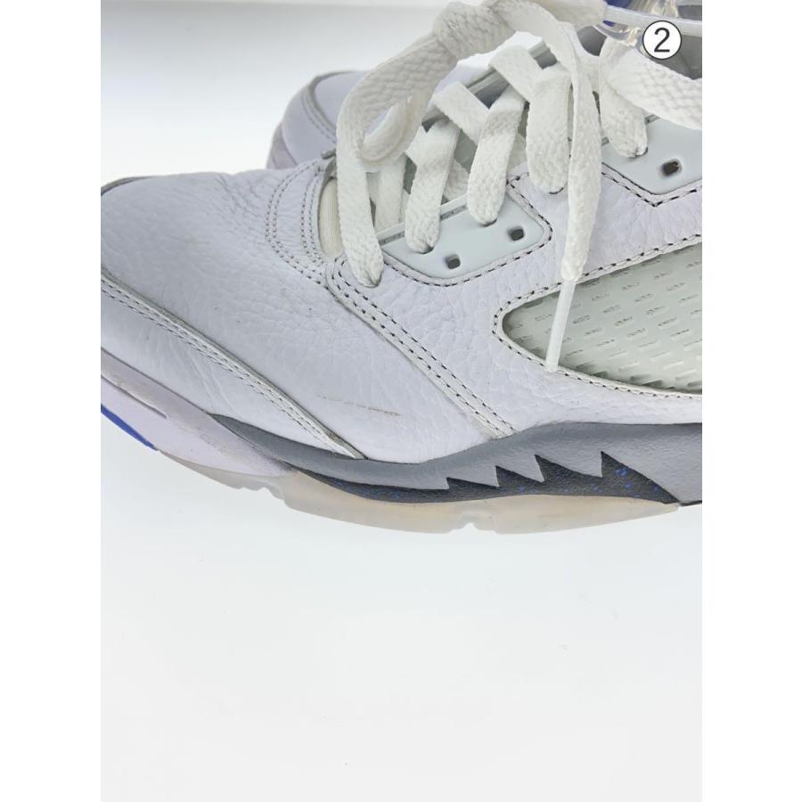 NIKE◆AIR JORDAN 5 RETRO_エアジョーダン 5 レトロ/26cm/WHT/レザー｜ssol-shopping｜07