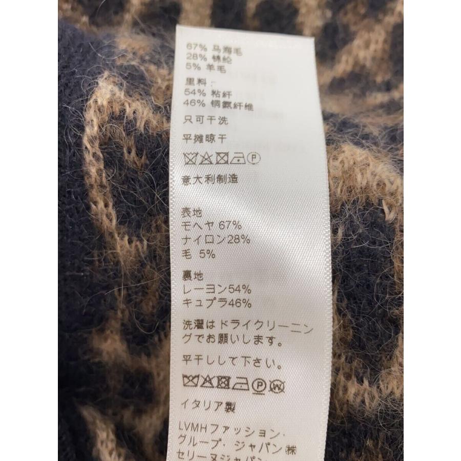CELINE◆カーディガン(厚手)/XS/--/BEG/レオパード/2A655985Dの画像