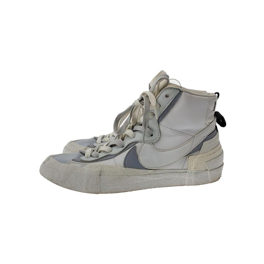 NIKE◇BLAZER MID SACAI/ブレーザーミッドサカイ/ホワイト/BV0072-100  