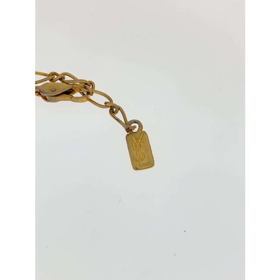 YVES SAINT LAURENT / ネックレス/--/GLD/トップ有/レディース YVES SAINT LAURENT◇ネックレス/--/GLD/トップ有/メンズ : セカンド