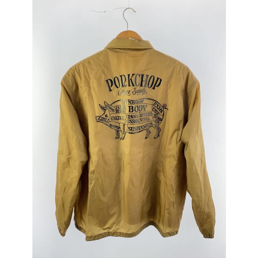 PORKCHOP◇ボアコーチジャケット/L/ナイロン/CML/無地