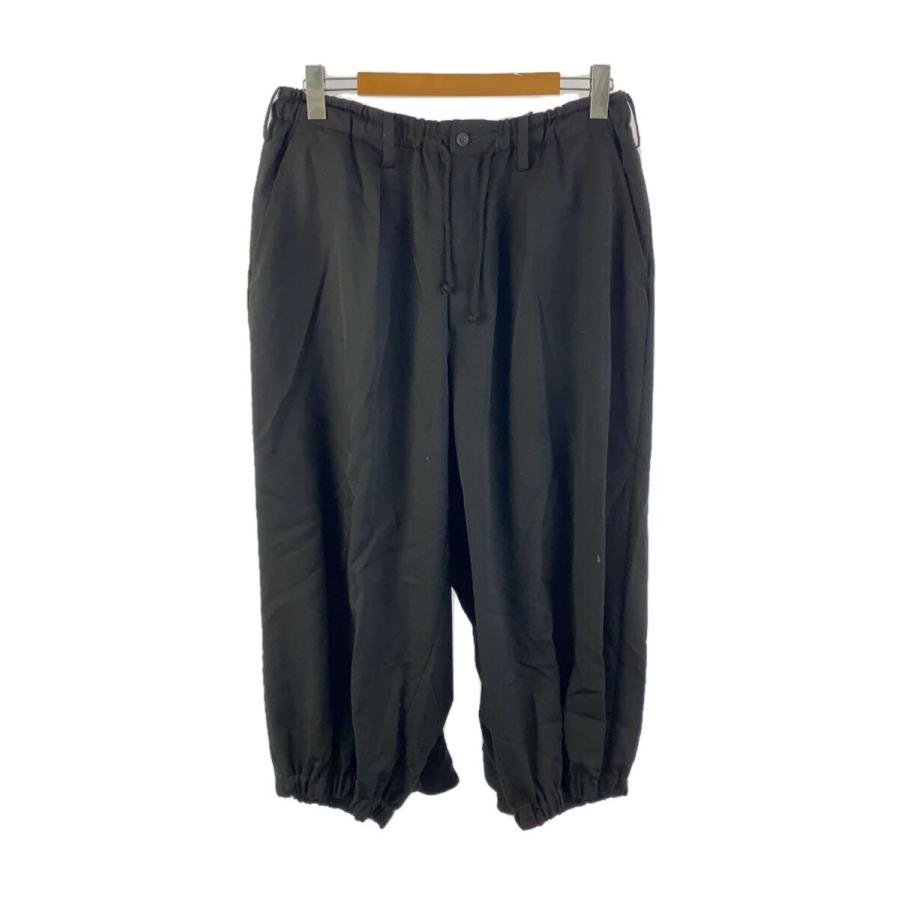 YOHJI YAMAMOTO◇purehommeカラスパンツ/ボトム/3/ウール/BLK/HD-P02