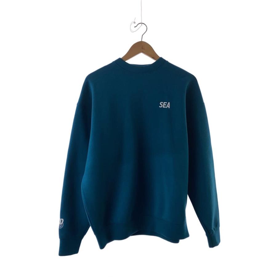 WIND AND SEA◇スウェット/M/ポリエステル/BLU/WDS-O-ESS-24-Q2-JER-02