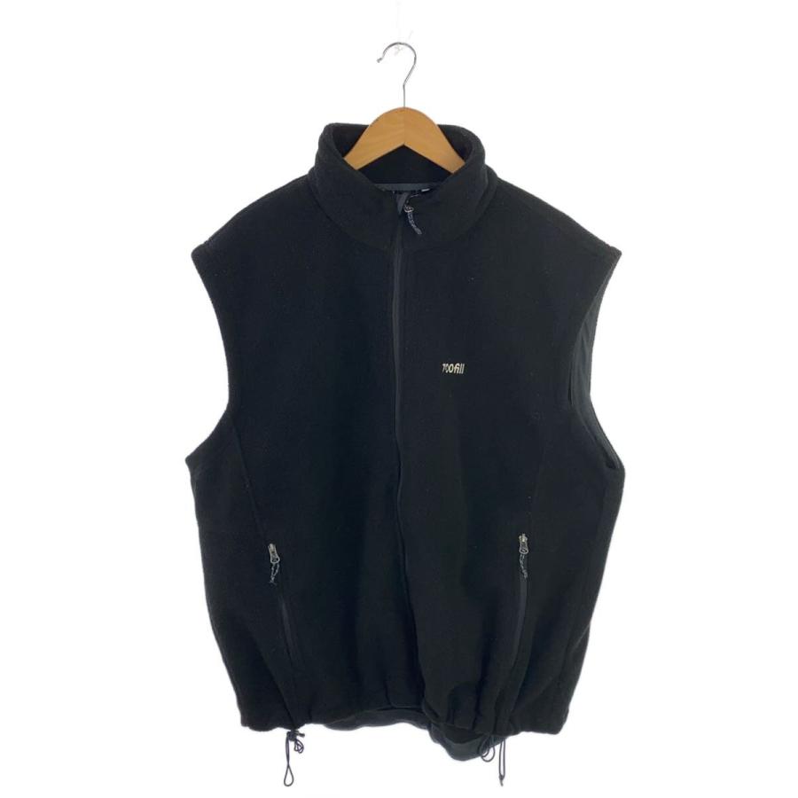 700fill フリースベスト 2XL ブラック 700fill◇フリースベスト/XXL/ポリエステル/BLK : セカンドストリート