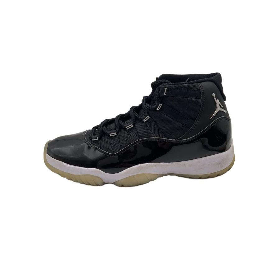 NIKE◇AIR JORDAN 11 RETRO_エアジョーダン レトロ/27.5cm/BLK