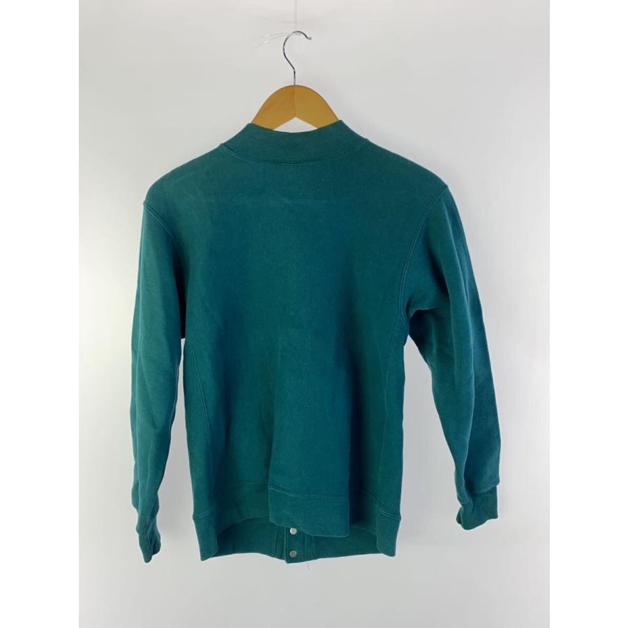 Champion◆90s/REBERSE WEAVE/スナップカーディガン/カーディガン(薄手)/L/コットン/GRN