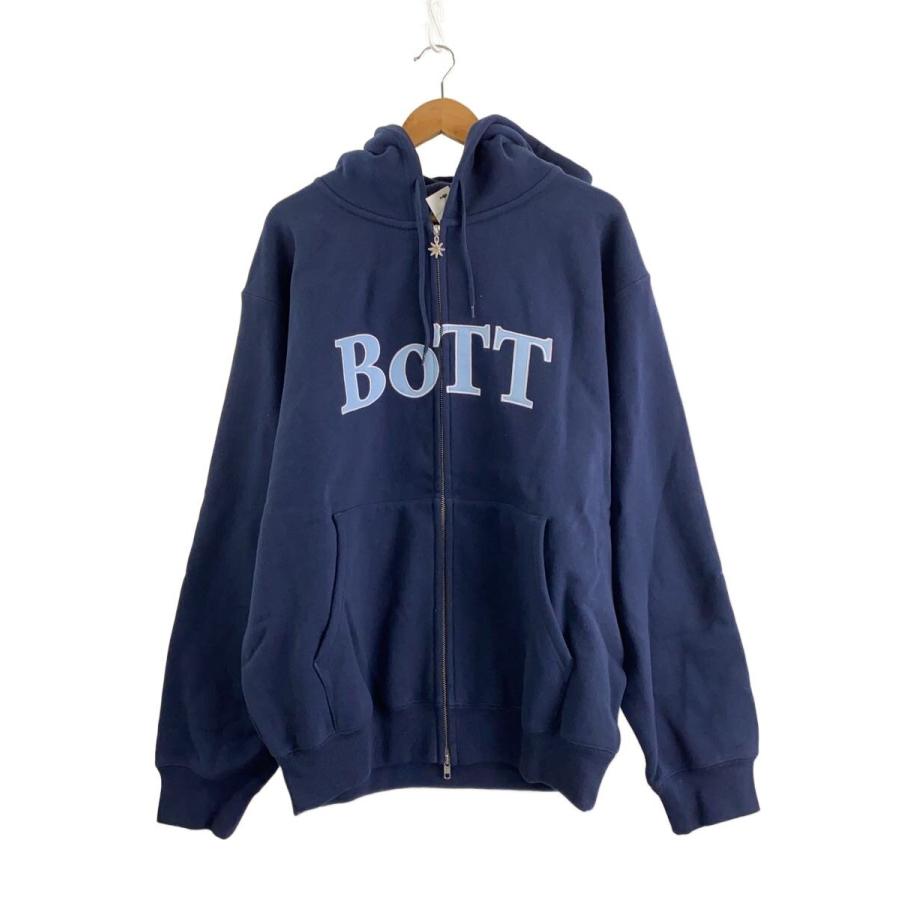 BoTT◇ジップパーカー/XL/コットン/NVY/254BoTT08// : セカンド 
