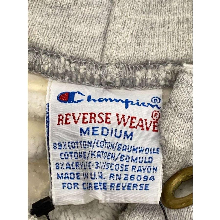 Champion◆90s/USA製/REVERSE WEAVE/NOTRE DAME/首元黄ばみ有/パーカー/M/コットン