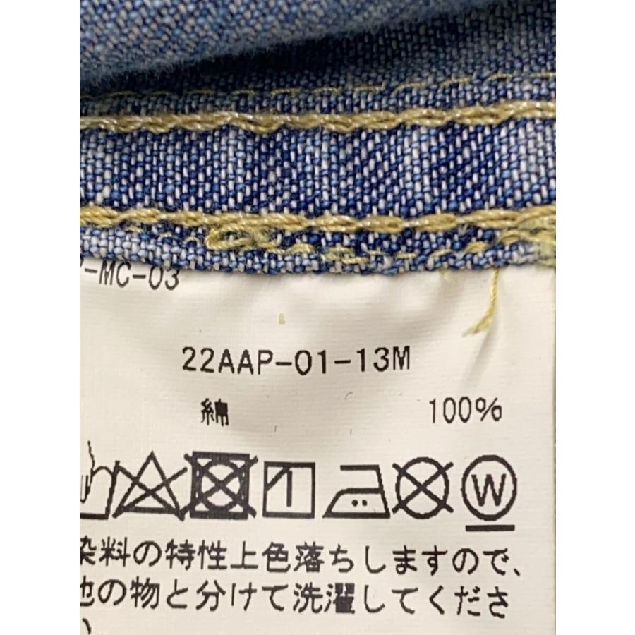 A.PRESSE◆長袖シャツ/1/コットン/IDG/22AAP-01--13M//の画像