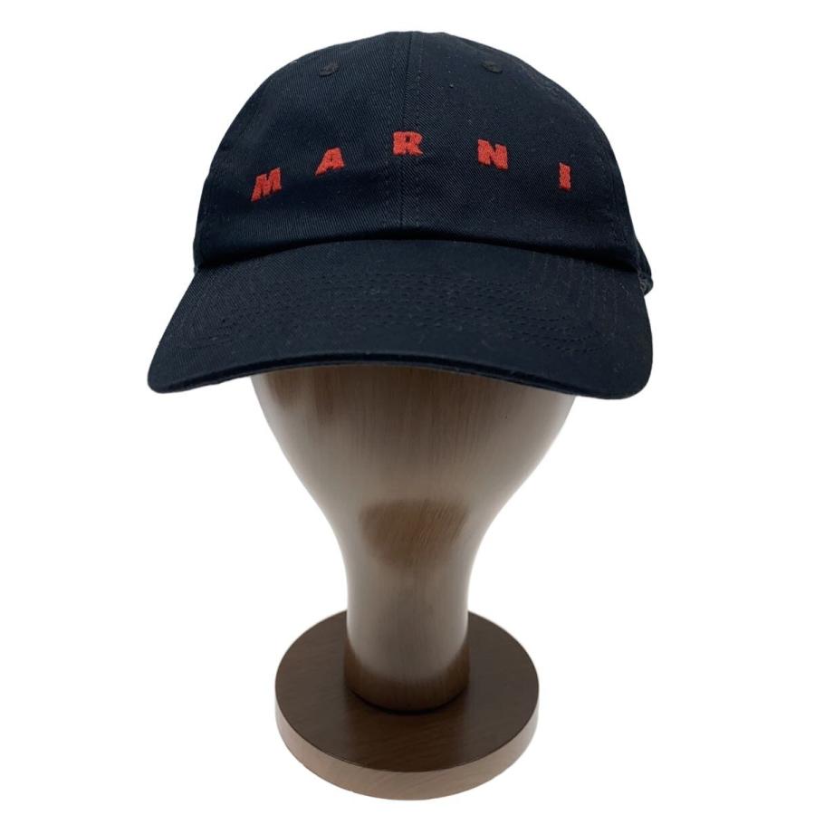 MARNI◇キャップ/M/コットン/BLK/メンズ// : セカンドストリートYahoo