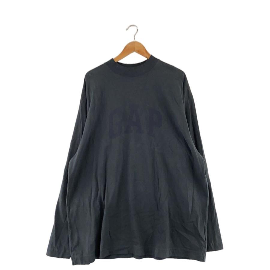 YEEZY GAP ENGINEERED BY BALENCIAGA◇長袖Tシャツ/M/コットン/BLK