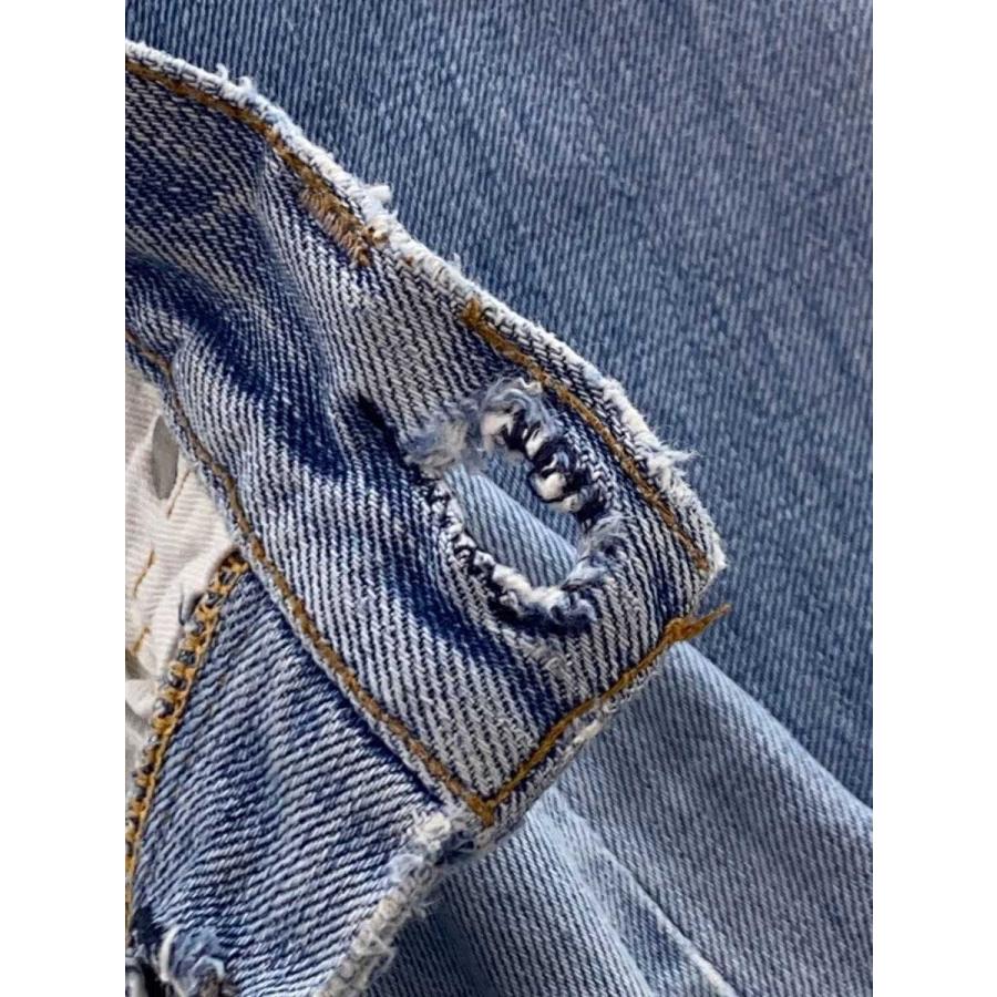 Levi’s◆Lot501/66前期/内タグ現存/73年製/ストレートパンツ/--/コットン/IDG/無地_4