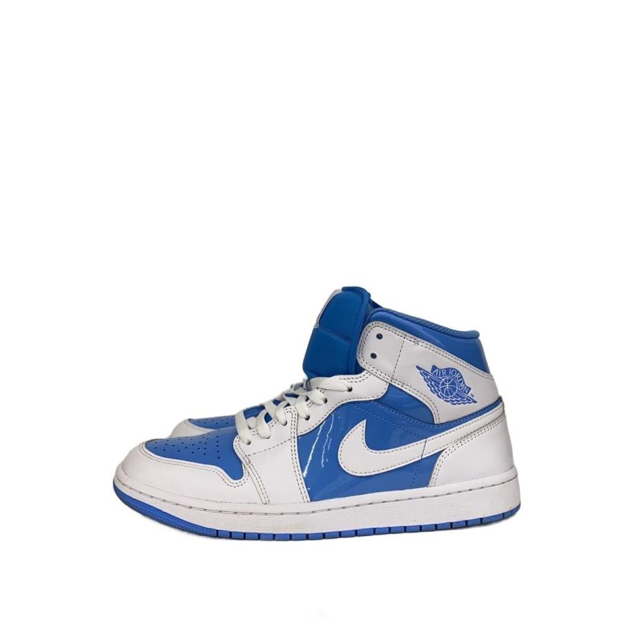 【未使用】ナイキ エアジョーダン1 MID SE 27.5 ブルー ホワイト NIKE◇エア ジョーダン 1 MID SE/27.5cm/BLU// : セカンドストリート