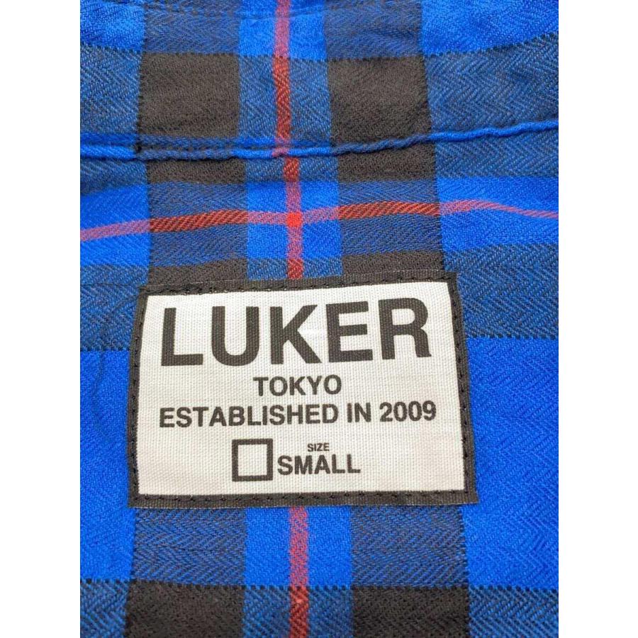 LUKER BY NEIGHBORHOOD◆長袖シャツ/S/コットン/BLU/チェック｜ssol-shopping｜03