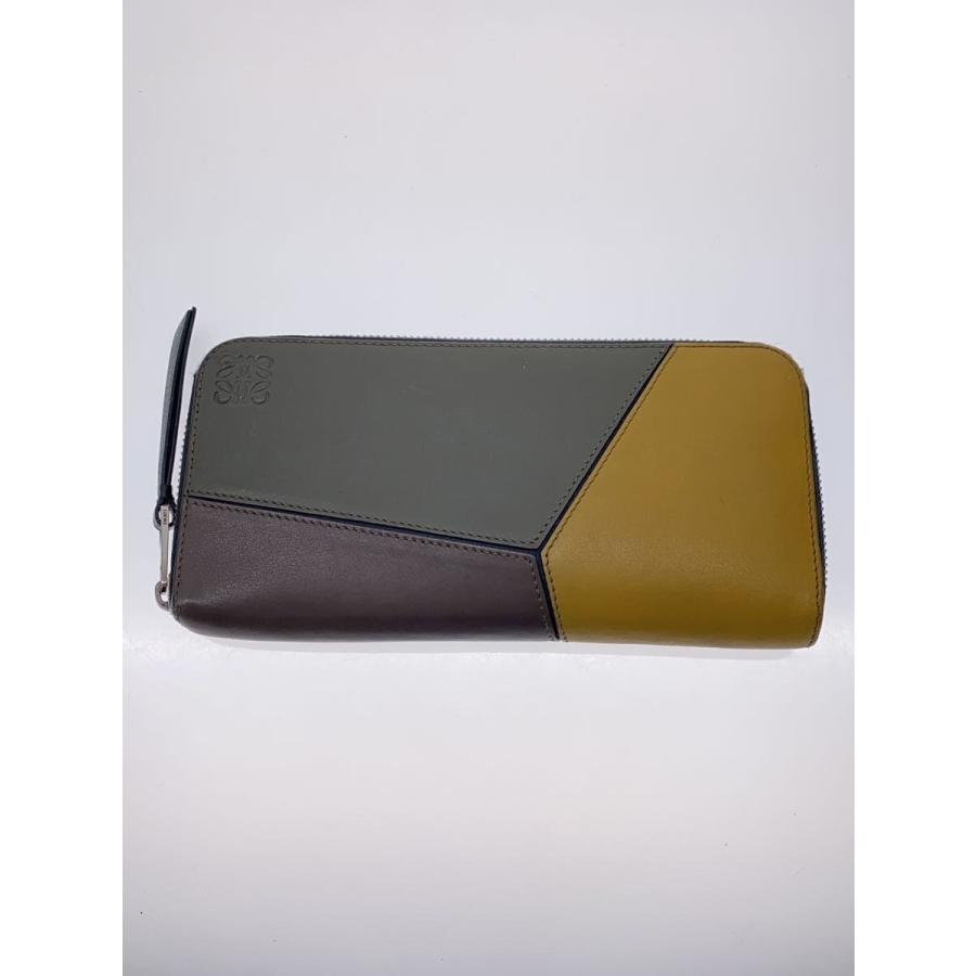LOEWE◇パズル オープンウォレット/長財布/マルチカラー/レディース