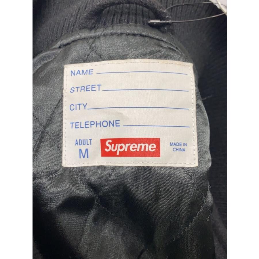 Supreme◇24SS/big logo chenille varsity jacket/スタジャン/M/ウール