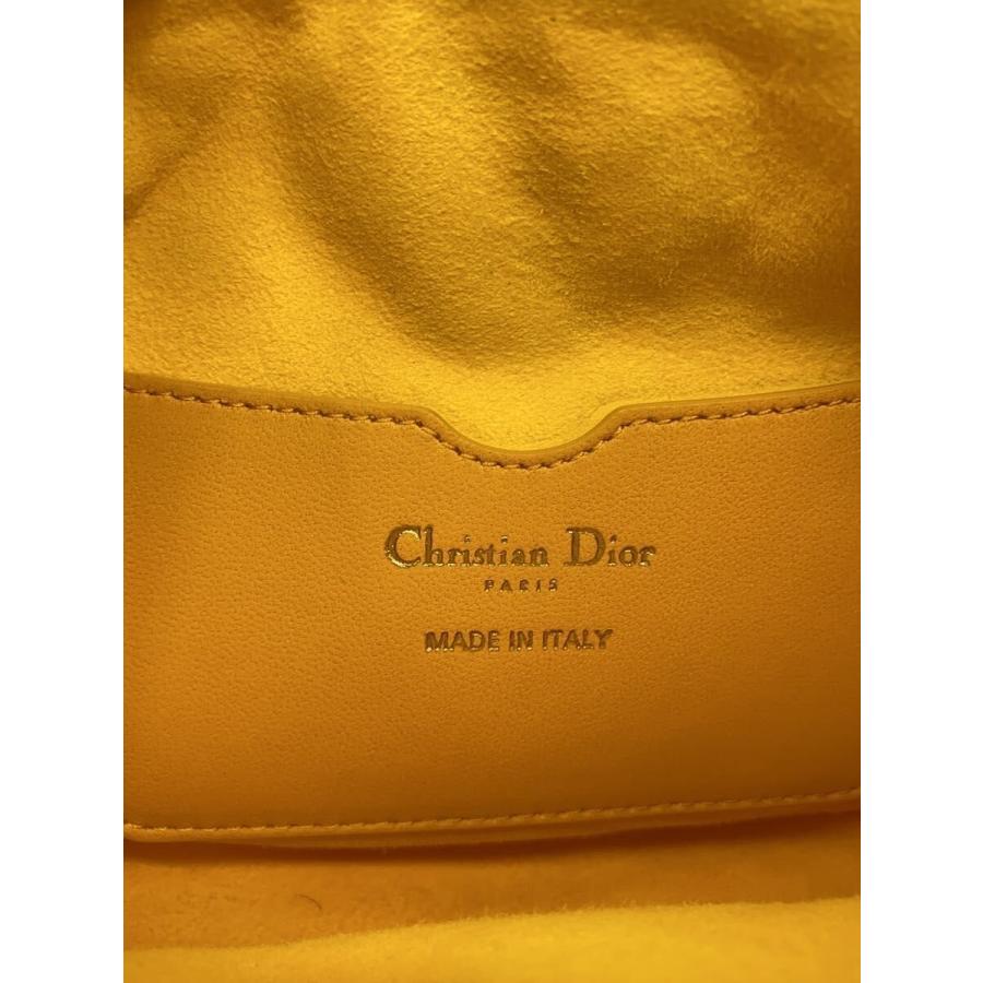 Christian Dior◆VIBE SMALL/ショルダーバッグ/レザー/YLW/M7200_4