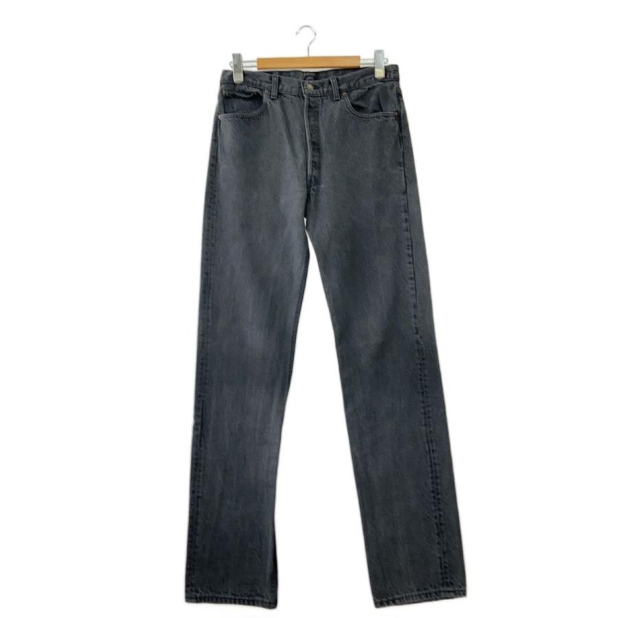 Levi's◇Vintage/90s/501/USA製/ブラックデニムパンツ/SIZE:W34×L36