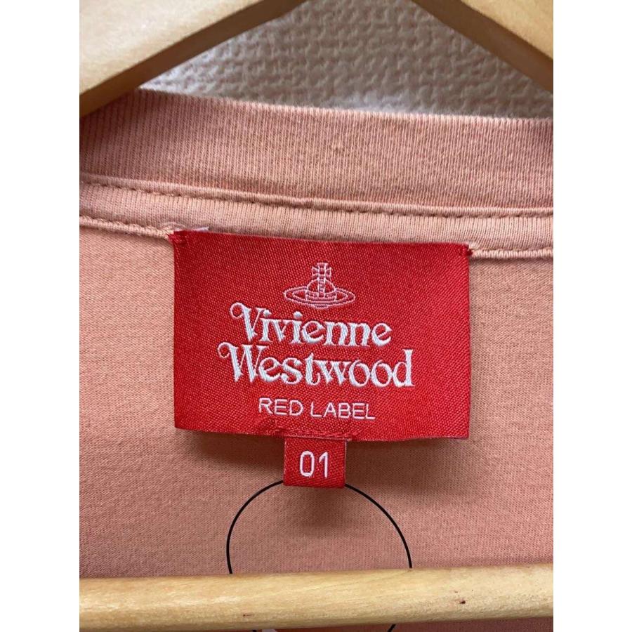 Vivienne Westwood RED LABEL◇Tシャツ/1/コットン/PNK/プリント