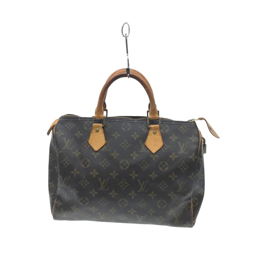 LOUIS VUITTON◇M/スピーディ モノグラム BRW/PVC/BRW