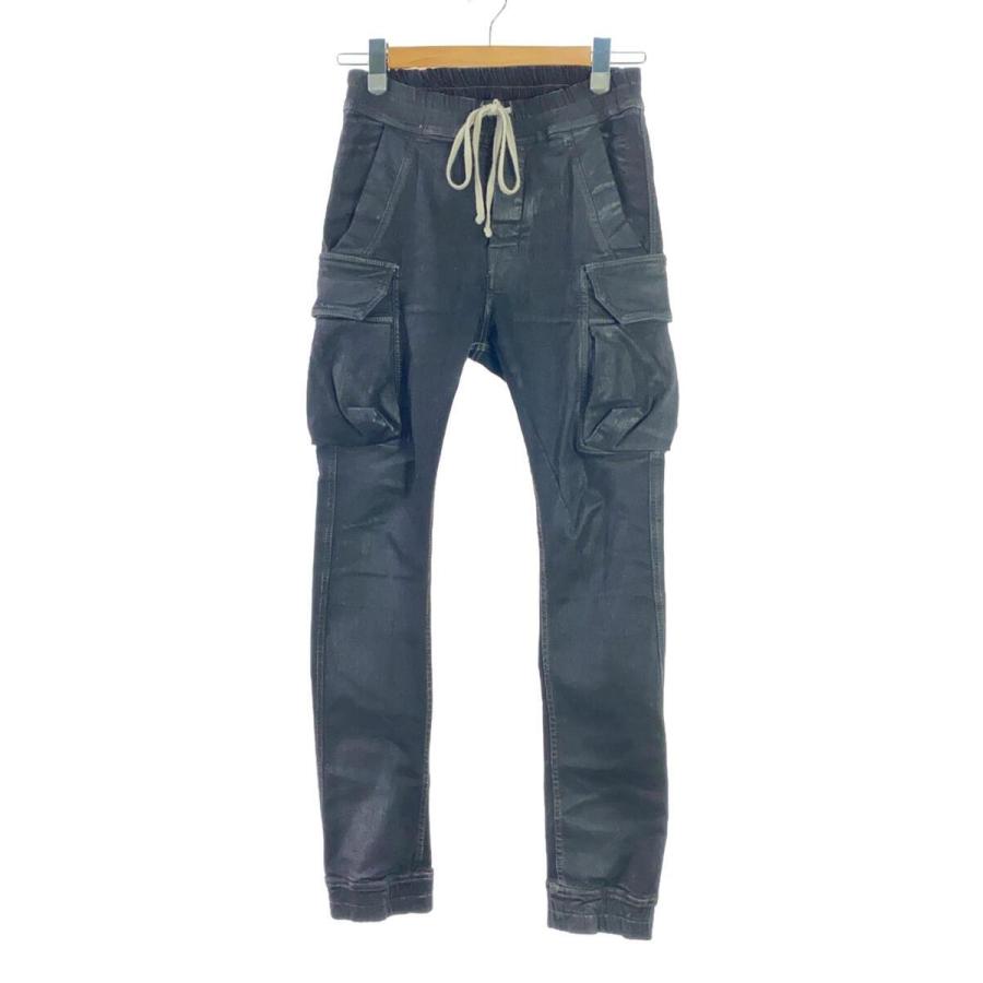 RICK OWENS DRKSHDW◇ボトム/XS/コットン/BLK/無地/DU01B7386-SBB  