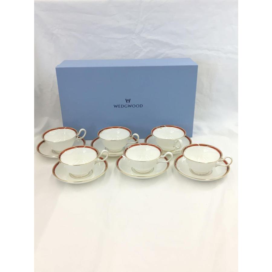 WEDGWOOD◇COLORADO/コロラド/ナイト＆デイ/6客セット/カップ1つヒビ有