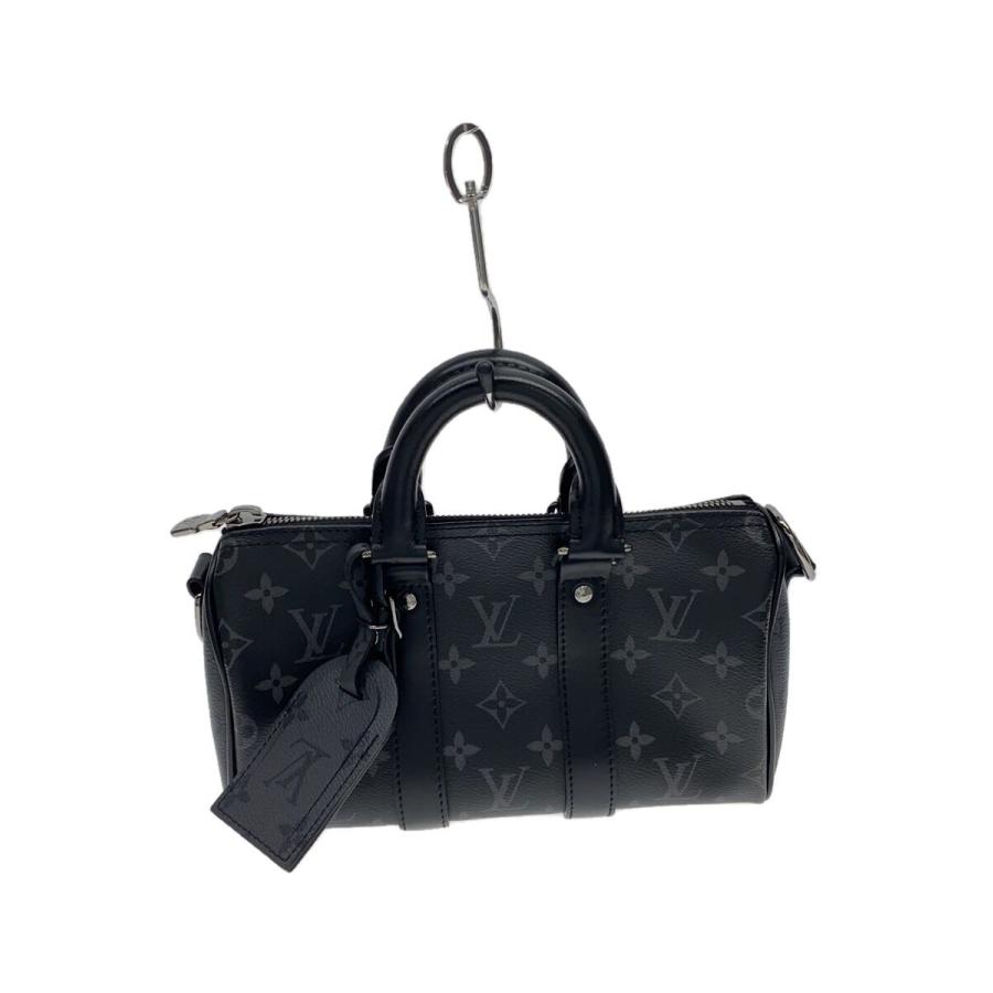 LOUIS VUITTON◇キーポル・バンドリエール25_モノグラム・エクリプス_