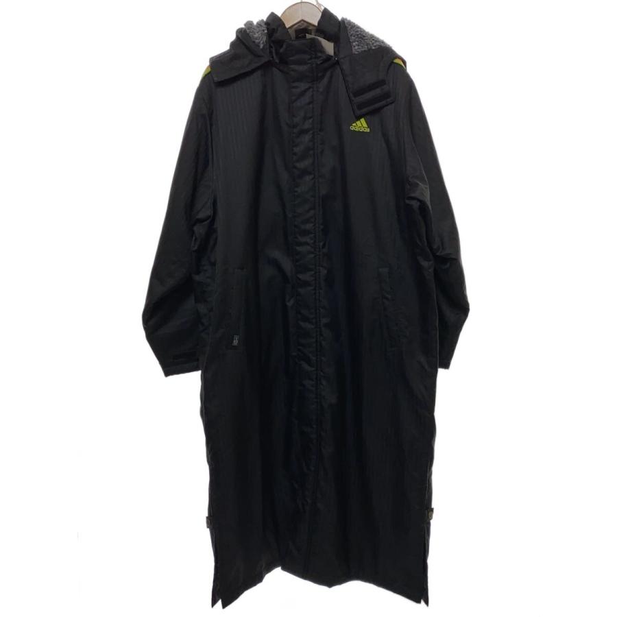 adidas◇スポーツウェアー/XO/BLK/JD2006/ベンチコート : セカンド