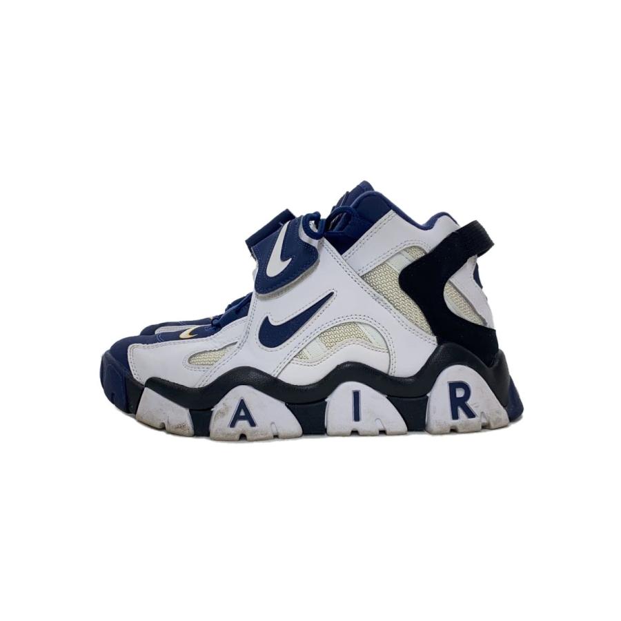 NIKE◇AIR BARRAGE MID/エアバラージミッド/ホワイト/AT7847-101/25cm