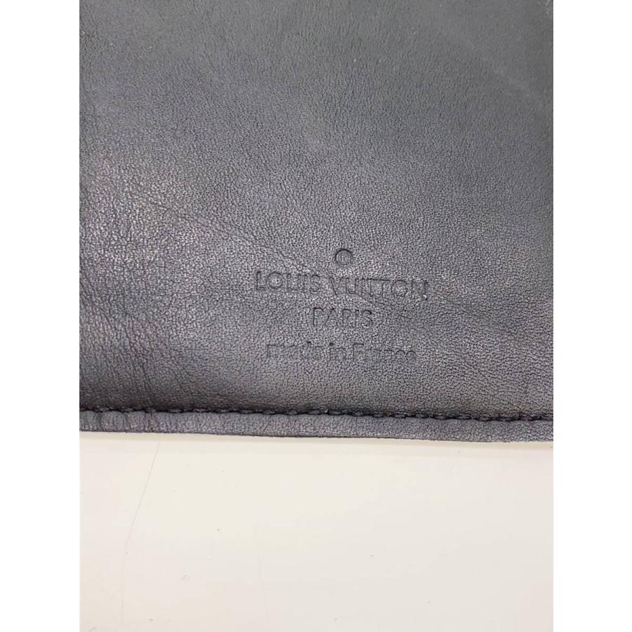 LOUIS VUITTON◇ポルト・フォイユ・ブラザ_ダミエ・アンフィニ/レザー
