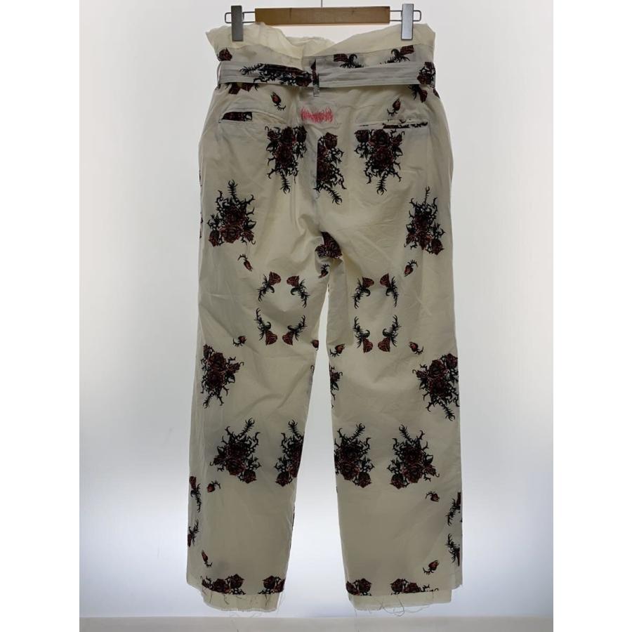 Midorikawa◆ボトム/FREE/コットン/WHT/総柄/mid24ss-pt08b_1