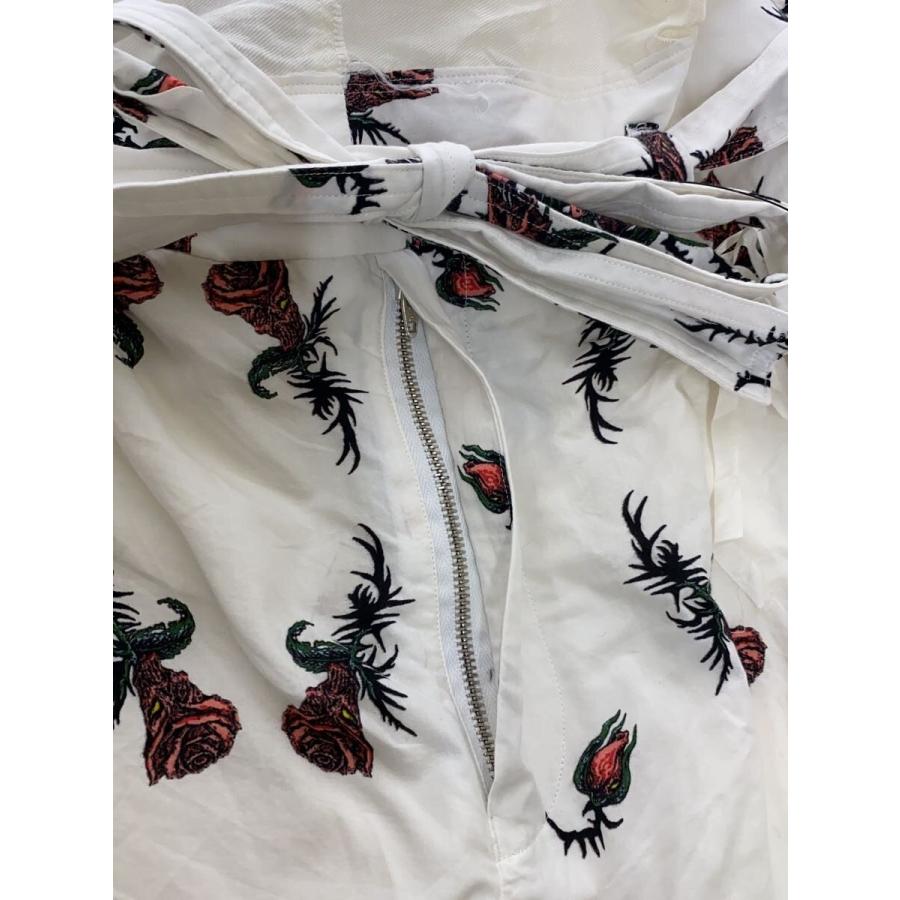 Midorikawa◆ボトム/FREE/コットン/WHT/総柄/mid24ss-pt08b_2