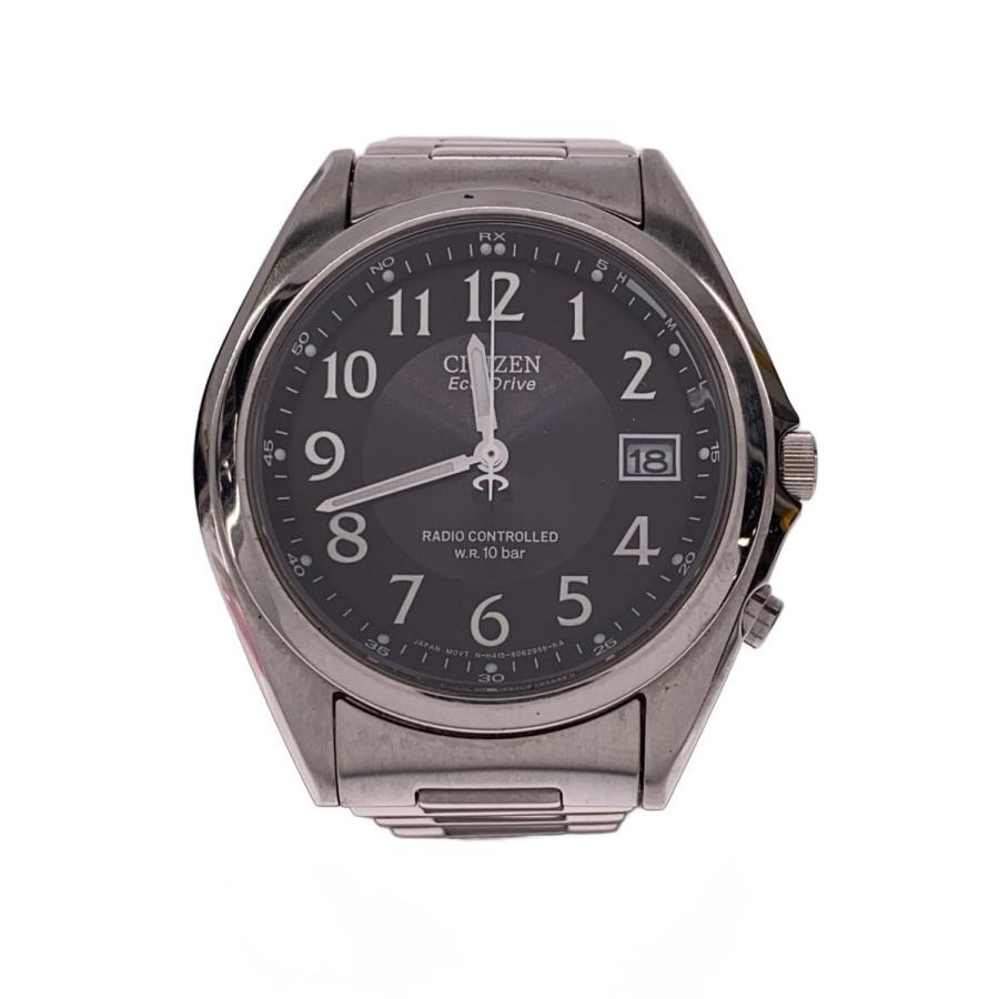 CITIZEN◇クォーツ腕時計/アナログ/ステンレス/SLV/SS/H415-S038278