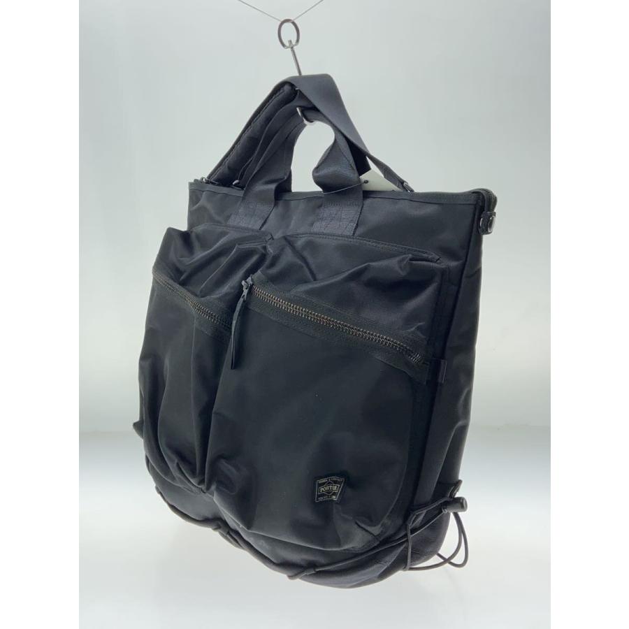 PORTER◇THINGS/2WAY HELMET BAG/ナイロン/BLK/674-17923 PORTER◇THINGS/2WAY HELMET BAG/ナイロン/BLK/674-17923