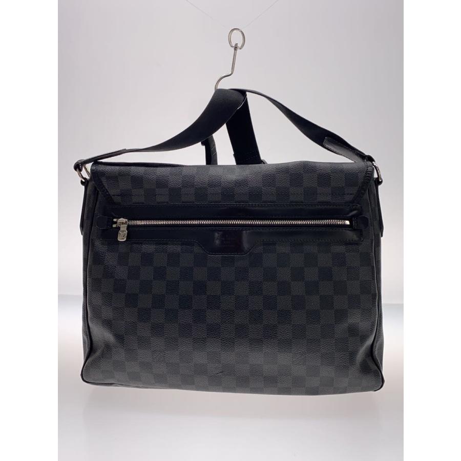 LOUIS VUITTON◇ダニエルMM_ダミエ・グラフィット_BLK/PVC/BLK