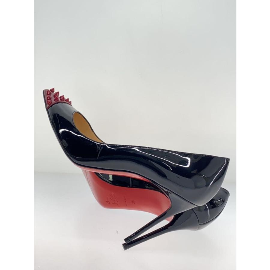 Christian Louboutin◇パンプス/38/BLK/エナメル// : セカンド