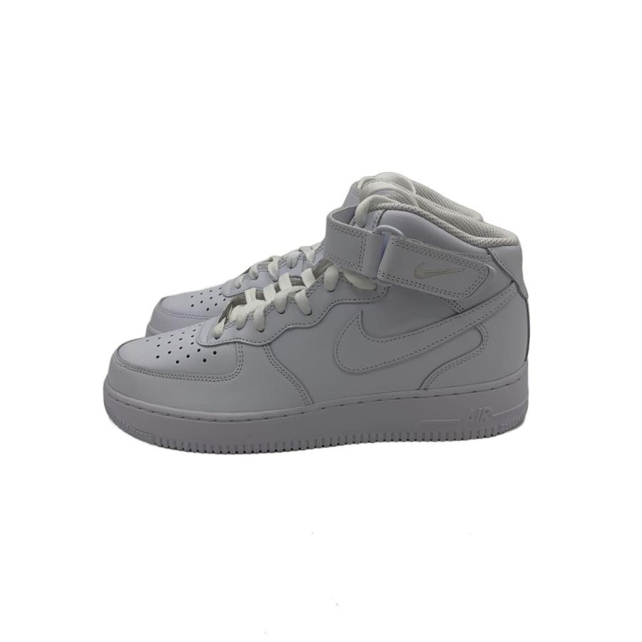 NIKE◇AIR FORCE 1 MID 07_エアフォース ミッド 07/26.5cm/WHT