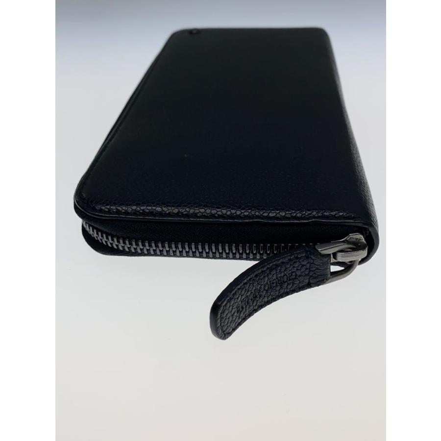 GIORGIO ARMANI◇長財布/レザー/BLK/メンズ// : セカンドストリート
