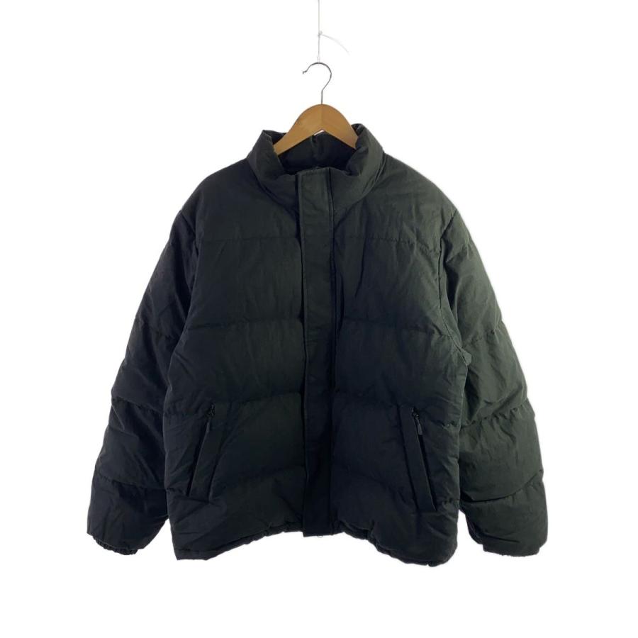 STUSSY◇ダウンジャケット/L/コットン/BLK/115544 : セカンド